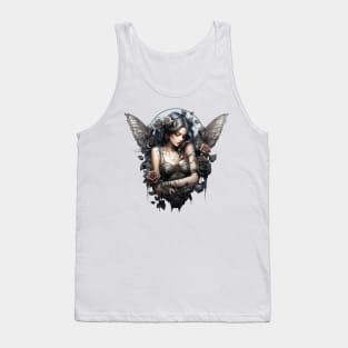 Gothic Fairy Roses #2 Tank Top